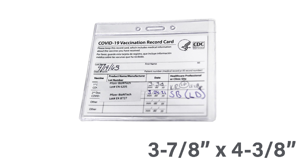 COVID ID Card Holder