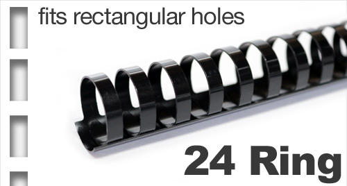 Plastic Comb: 14-inch = 24 rings