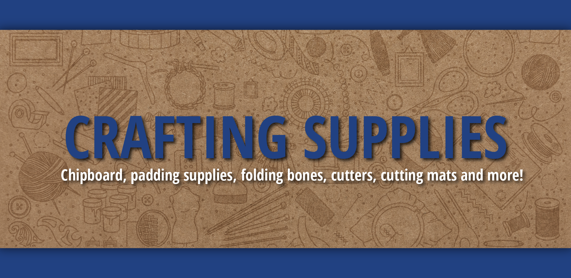 Craffting Supplies Banner